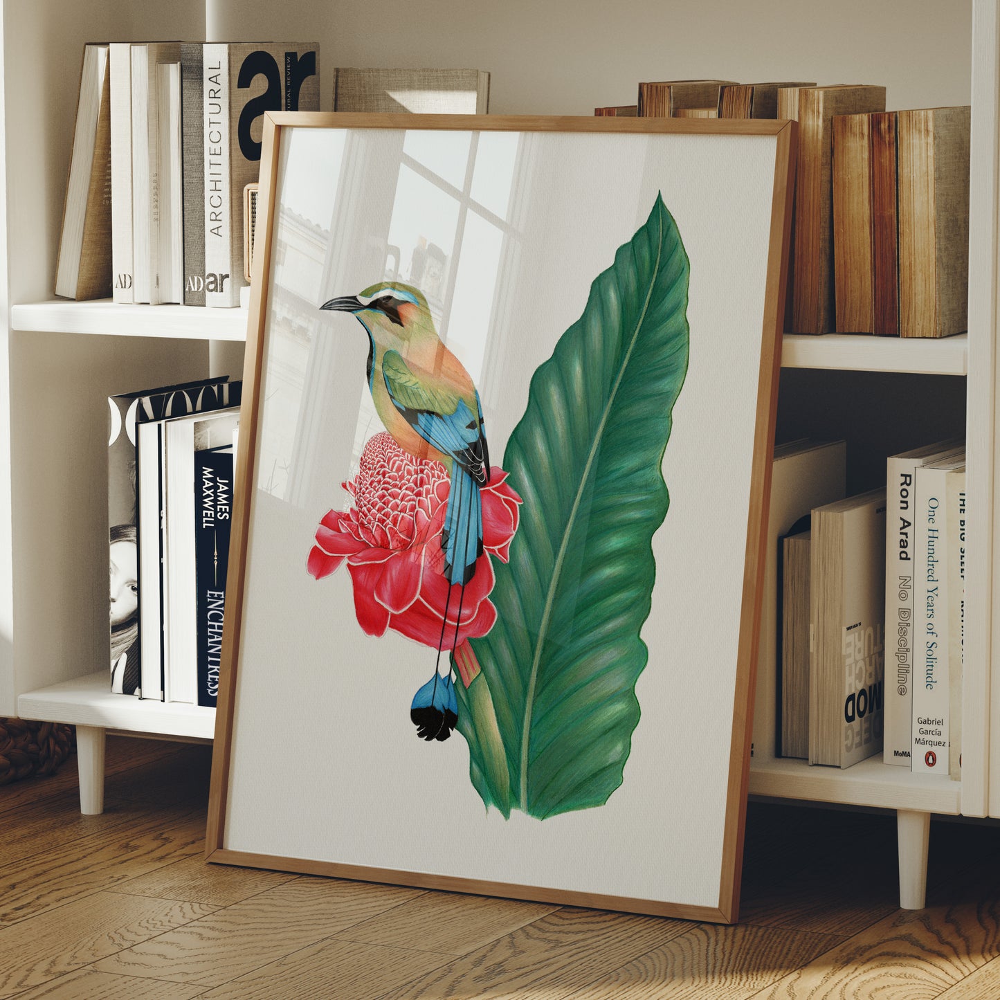 Turquoise-browed Motmot Print