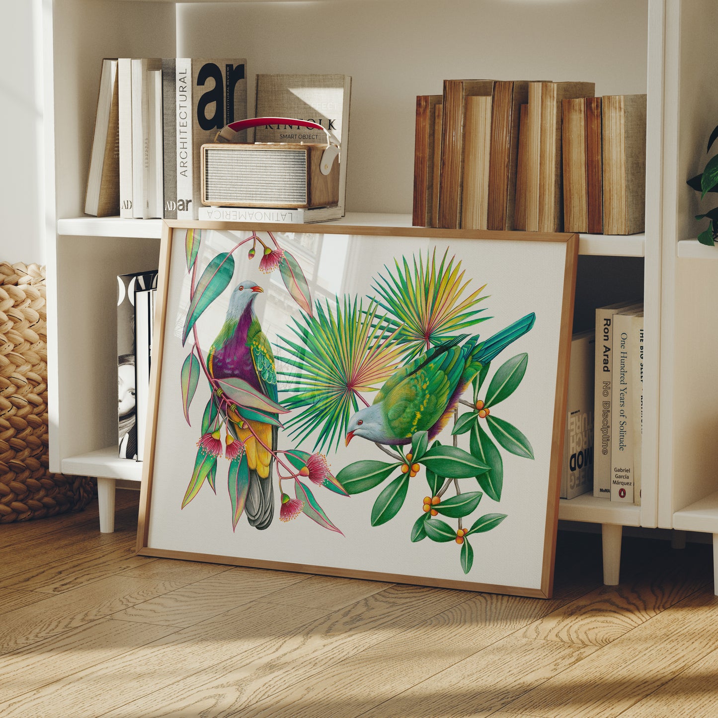 Wompoo Fruit Doves Print
