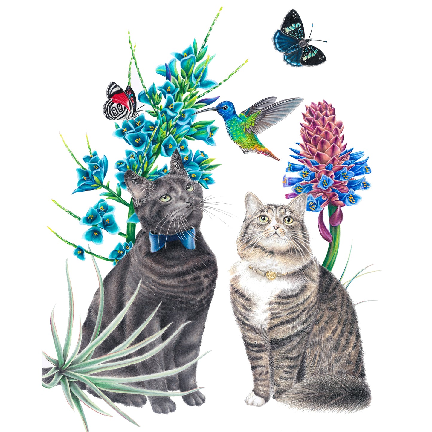 Magical Cat World Print