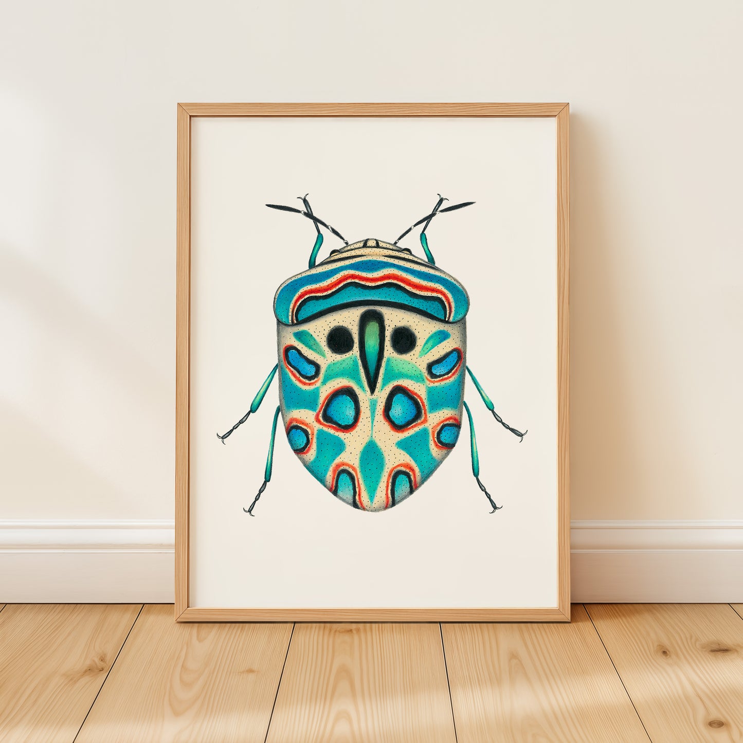 Picasso Bug Print
