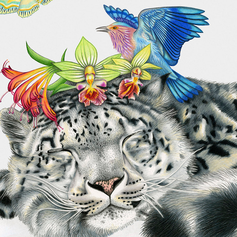 Snow Leopard Print