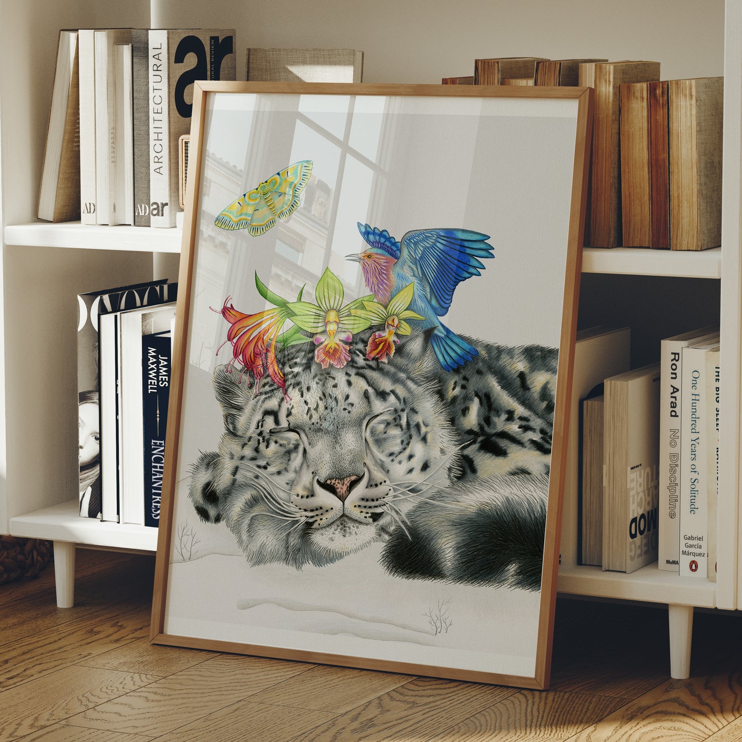 Snow Leopard Print