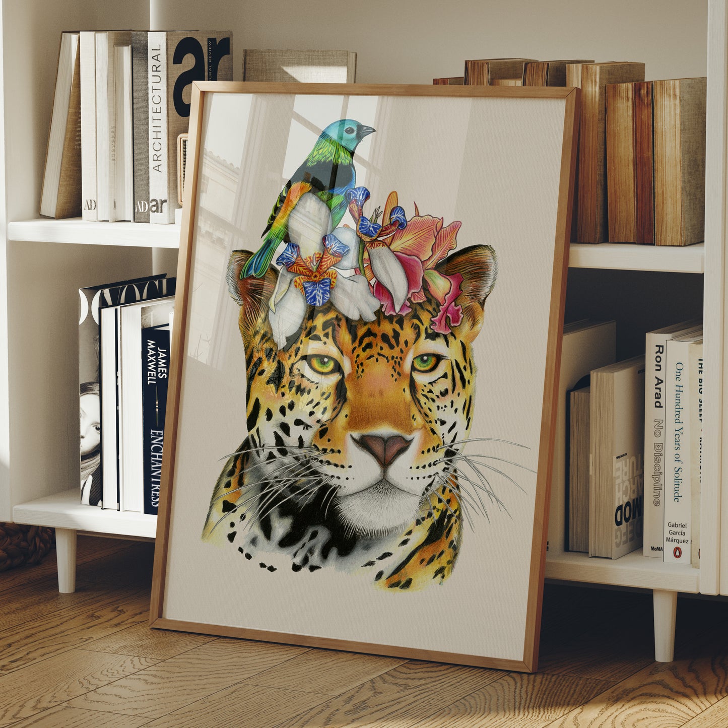 Frida Kahlo Jaguar Print