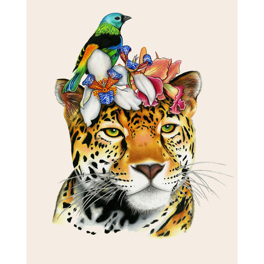 Frida Kahlo Jaguar Print