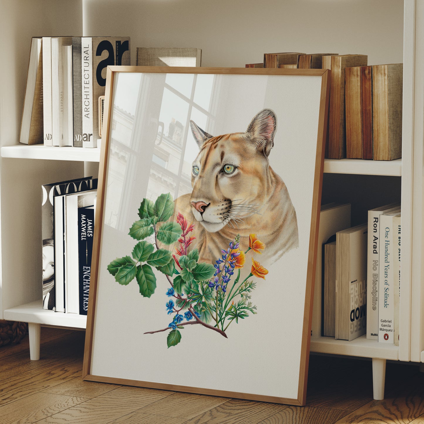 California Mountain Lion Print