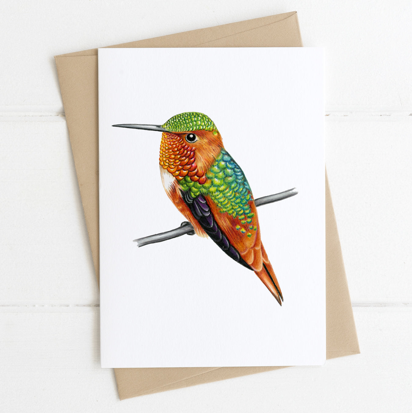 Allen's Hummingbird Card