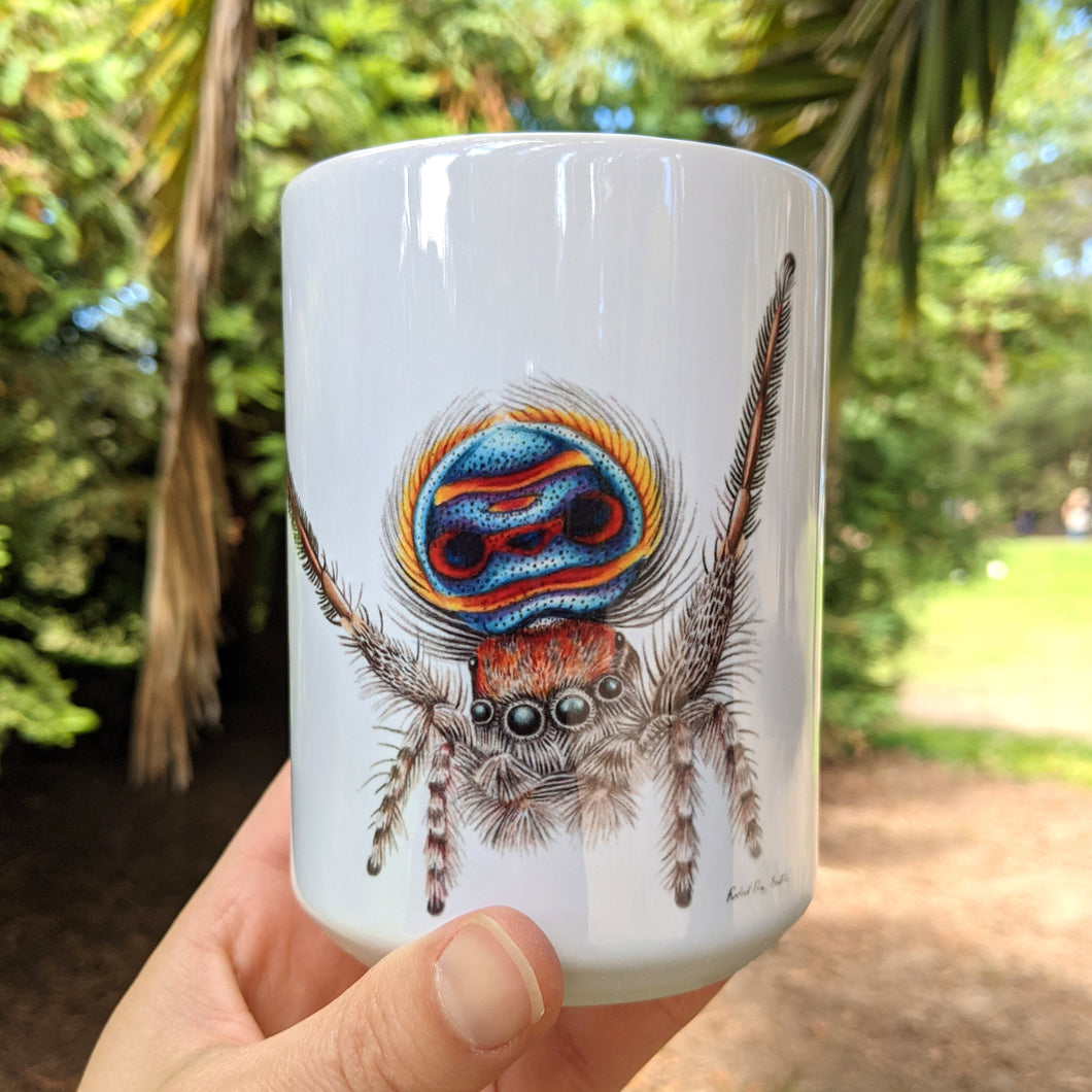 Peacock Spider Mug
